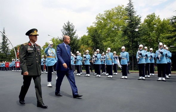 Cumhurbaşkanı Erdoğan, Genelkurmay Karargahında