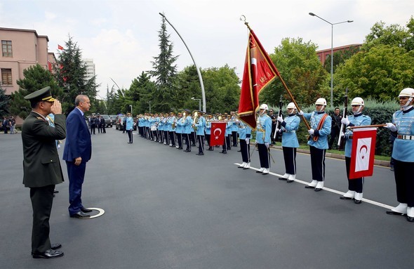 Cumhurbaşkanı Erdoğan, Genelkurmay Karargahında