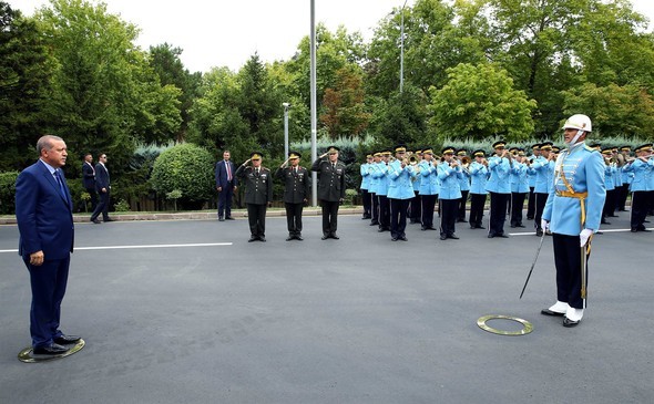 Cumhurbaşkanı Erdoğan, Genelkurmay Karargahında