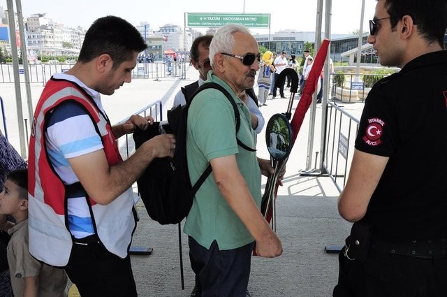 'Demokrasi ve Şehitler' mitinginden müthiş görüntüler