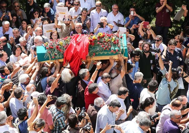 Vedat Türkali son yolculuğuna uğurlandı