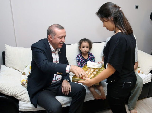 Erdoğan'dan sürpriz ziyaret