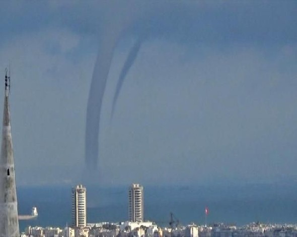 Hatay'da korkutan görüntü