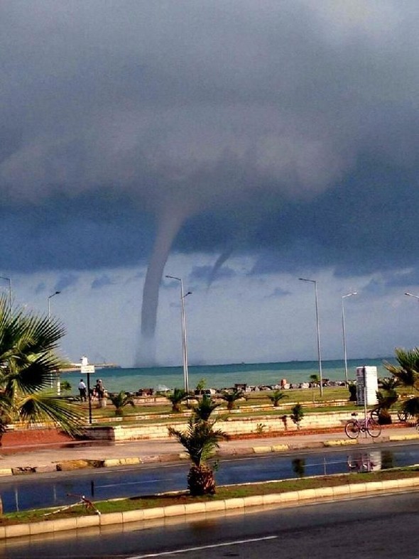 Hatay'da korkutan görüntü