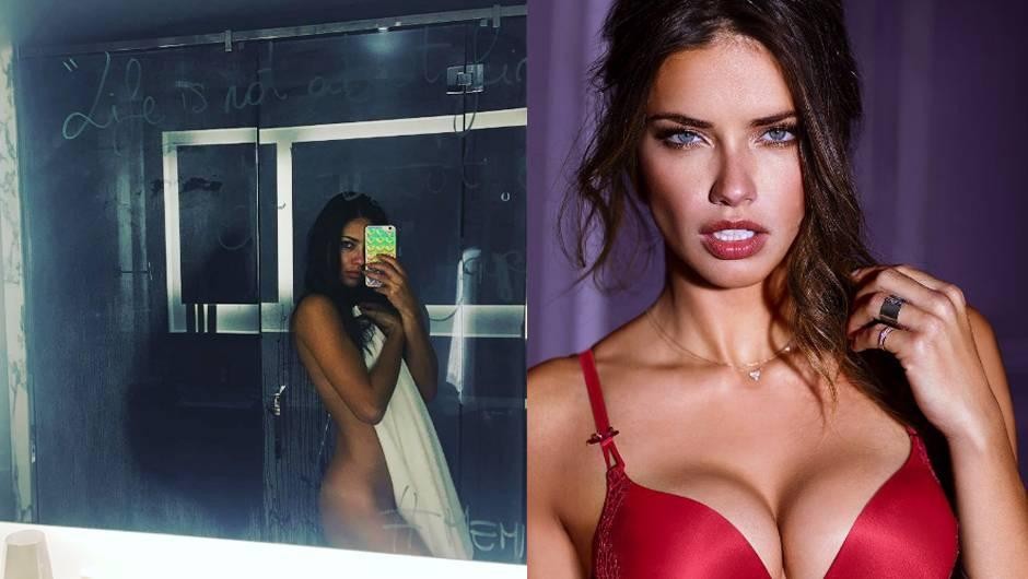 Adriana Lima'nın paylaştığı fotoğraf olay oldu