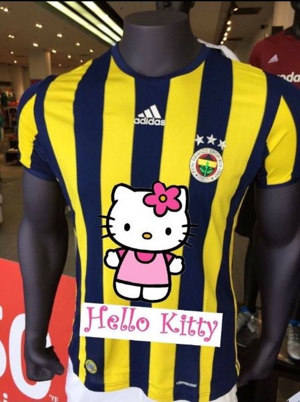 Fenerbahçe Hello Kitty ile anlaştı sosyal medya yıkıldı