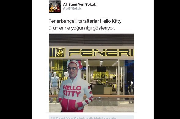 Fenerbahçe Hello Kitty ile anlaştı sosyal medya yıkıldı