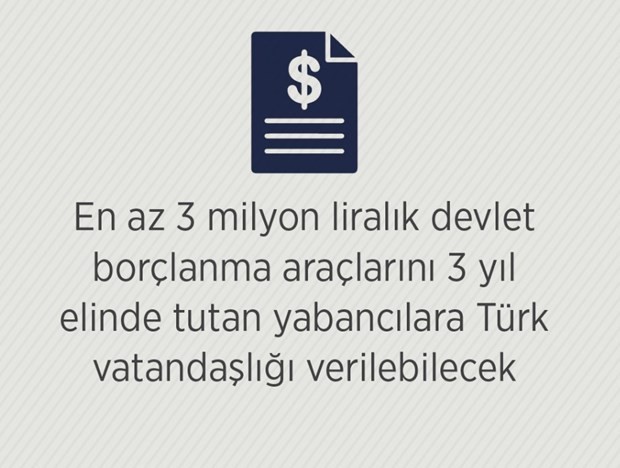 Yabancı yatırımcıya Türk vatandaşlığı için gerekli şartlar