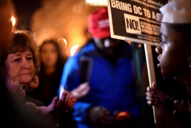 Donald Trump'a büyük protesto!