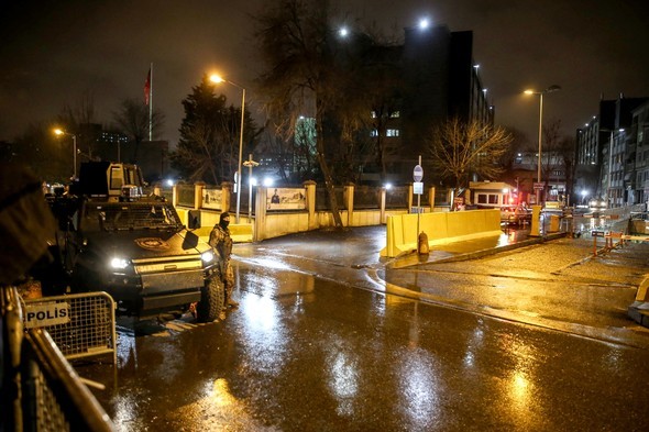 İstanbul'da lav silahlı saldırılardan kareler