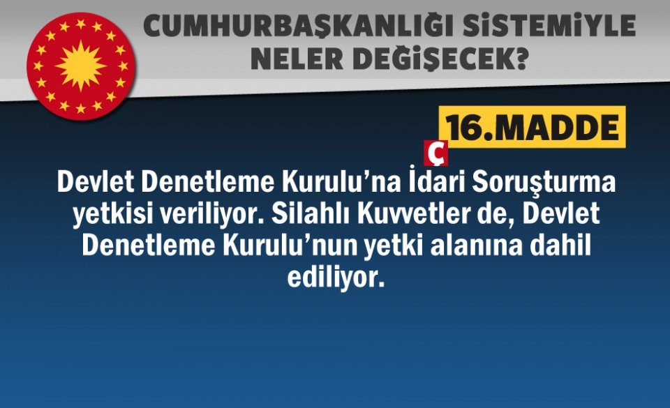 Referandumdan 'evet' çıkarsa neler değişecek?