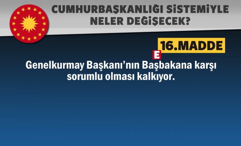 Referandumdan 'evet' çıkarsa neler değişecek?