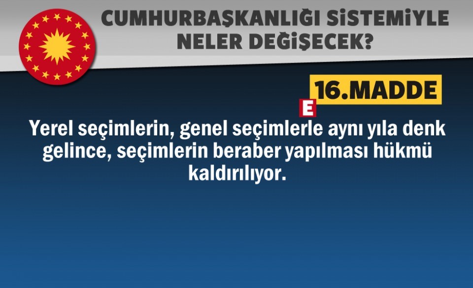 Referandumdan 'evet' çıkarsa neler değişecek?