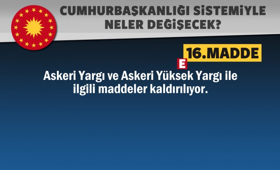 Referandumdan 'evet' çıkarsa neler değişecek?