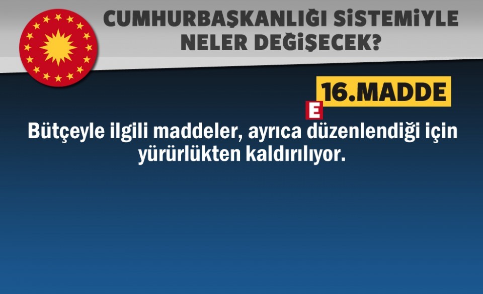 Referandumdan 'evet' çıkarsa neler değişecek?