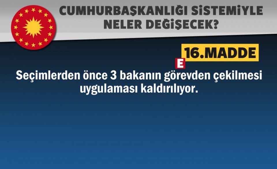 Referandumdan 'evet' çıkarsa neler değişecek?