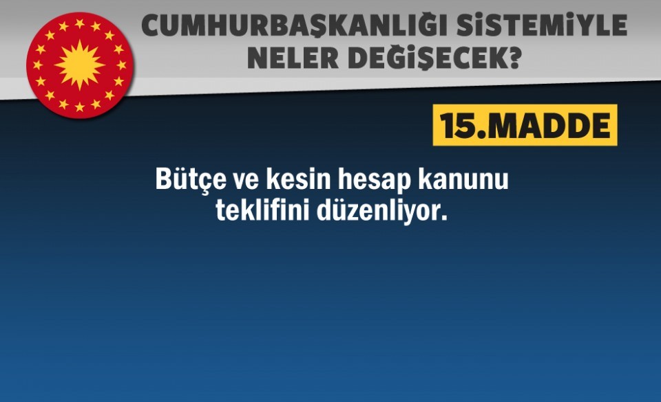 Referandumdan 'evet' çıkarsa neler değişecek?