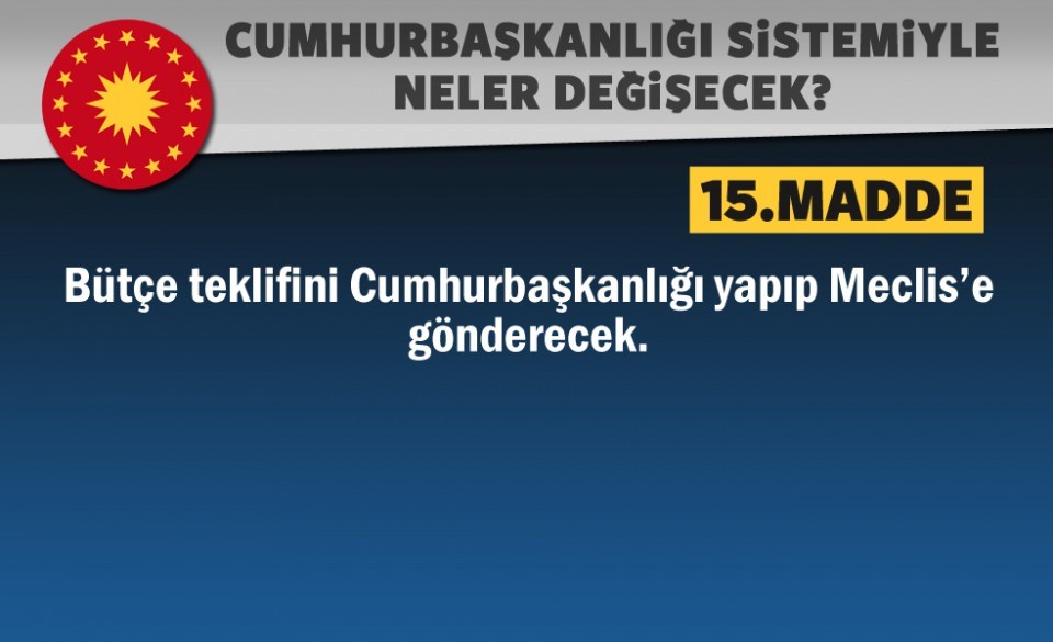 Referandumdan 'evet' çıkarsa neler değişecek?