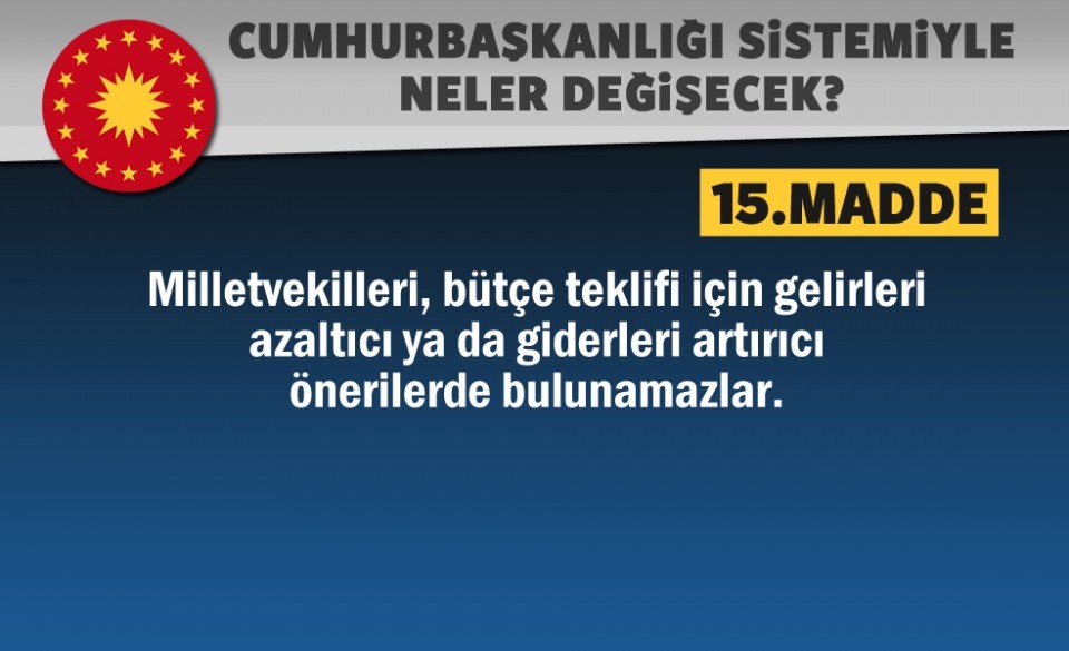 Referandumdan 'evet' çıkarsa neler değişecek?