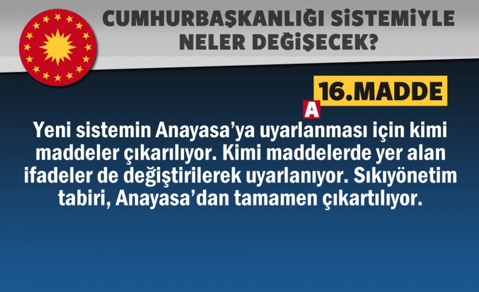 Referandumdan 'evet' çıkarsa neler değişecek?