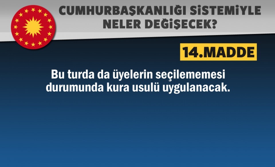 Referandumdan 'evet' çıkarsa neler değişecek?