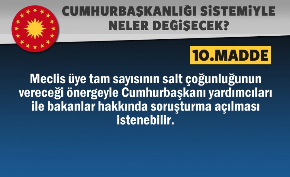 Referandumdan 'evet' çıkarsa neler değişecek?