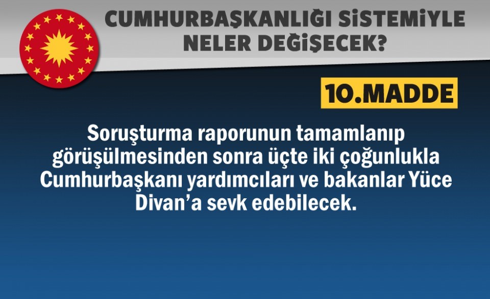 Referandumdan 'evet' çıkarsa neler değişecek?