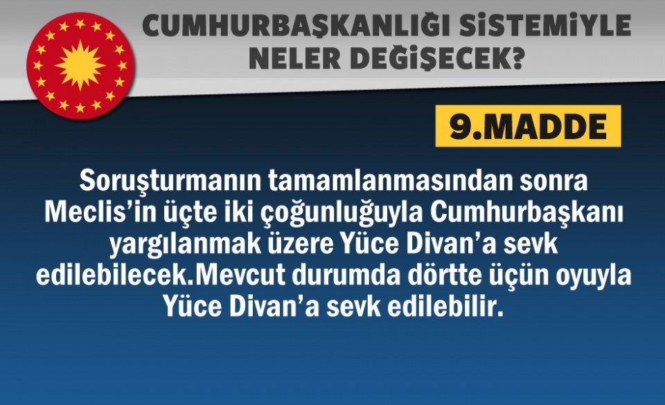 Referandumdan 'evet' çıkarsa neler değişecek?