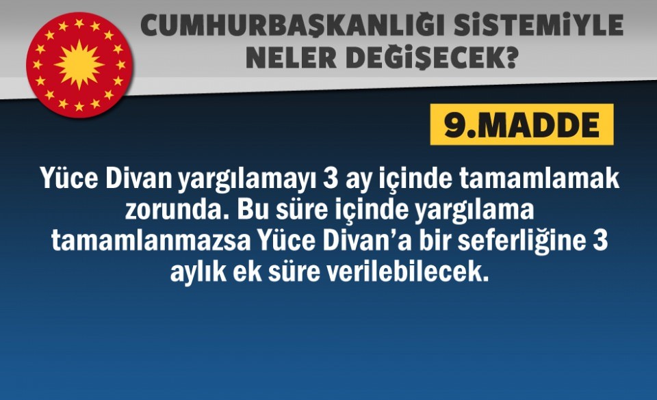 Referandumdan 'evet' çıkarsa neler değişecek?