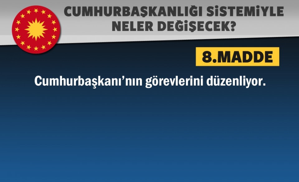 Referandumdan 'evet' çıkarsa neler değişecek?