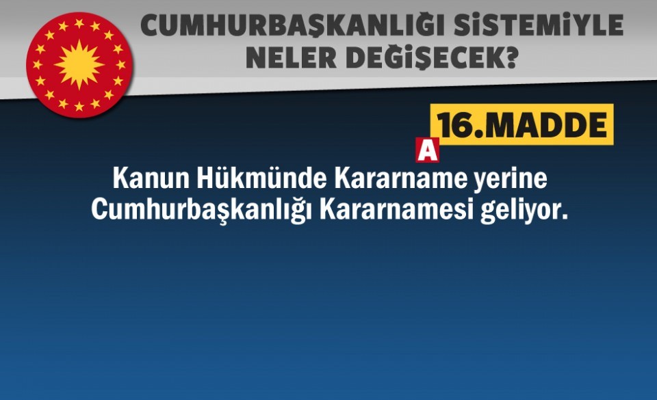 Referandumdan 'evet' çıkarsa neler değişecek?