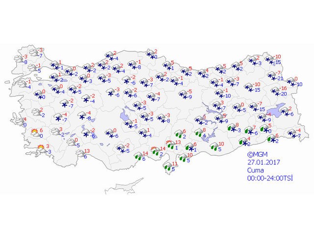 İstanbul'da lapa lapa kar yağıyor