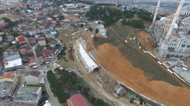 Çamlıca Camisi'nde son durum