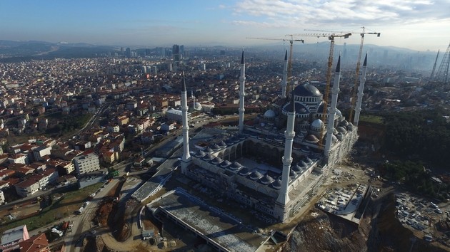 Çamlıca Camisi'nde son durum