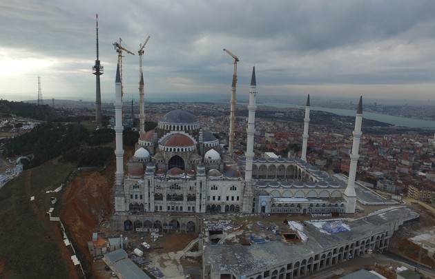 Çamlıca Camisi'nde son durum