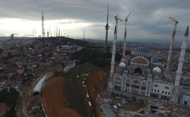 Çamlıca Camisi'nde son durum