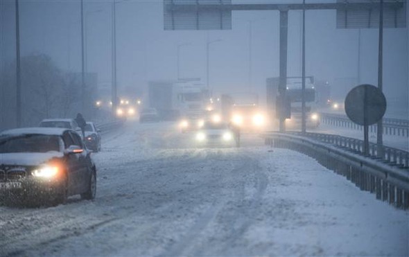 'Beyaz İstanbul'dan muhteşem kareler