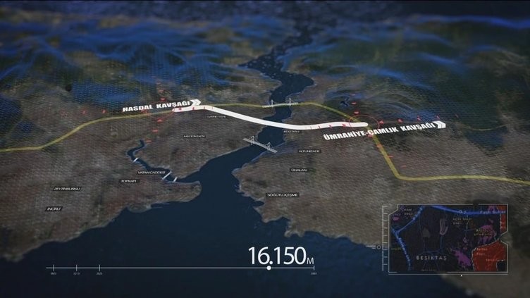 3 katlı İstanbul tüneli nereden geçiyor işte şanslı ilçeler