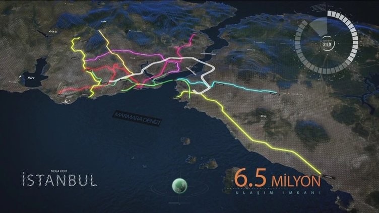 3 katlı İstanbul tüneli nereden geçiyor işte şanslı ilçeler