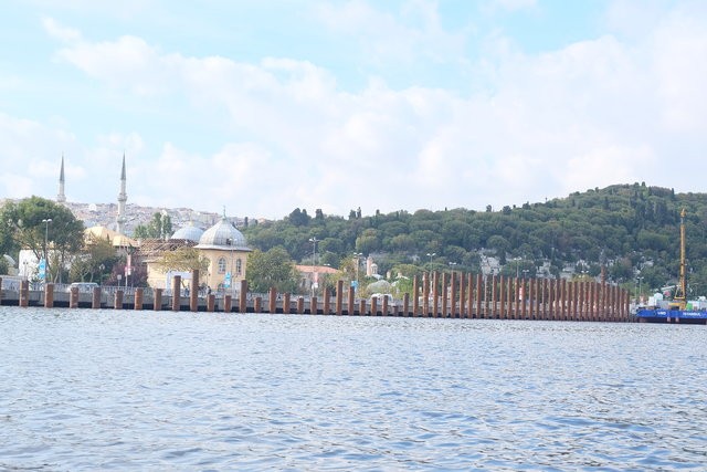 Boğaz'dan sonra Haliç'e de kazık çakıldı