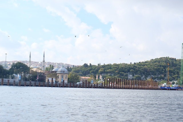 Boğaz'dan sonra Haliç'e de kazık çakıldı