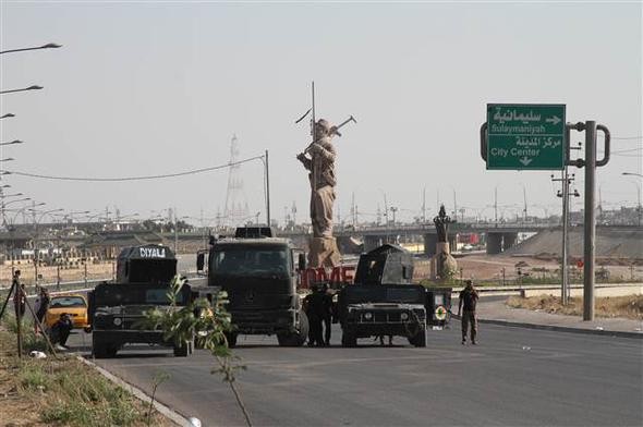 Irak hükümeti Kerkük'ün tamamında kontrolü sağladı... 