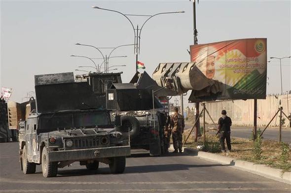 Irak hükümeti Kerkük'ün tamamında kontrolü sağladı... 