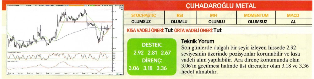 17 hisselik teknik analiz