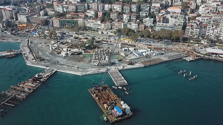 Her gün önünden geçiyoruz! Son hali ilk kez havadan görüntülendi