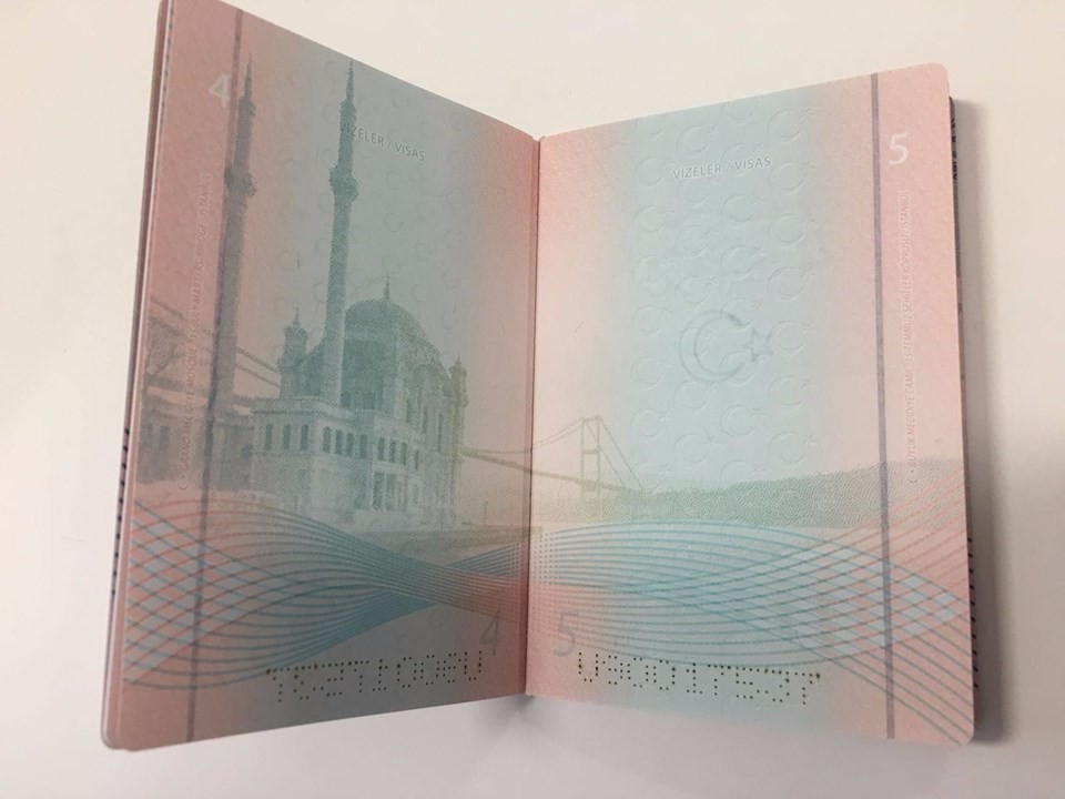 İşte yeni pasaportların özellikleri