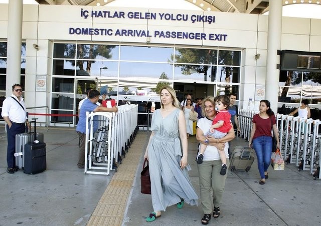 Antalya'ya 10 ayda 9.5 milyon turist geldi