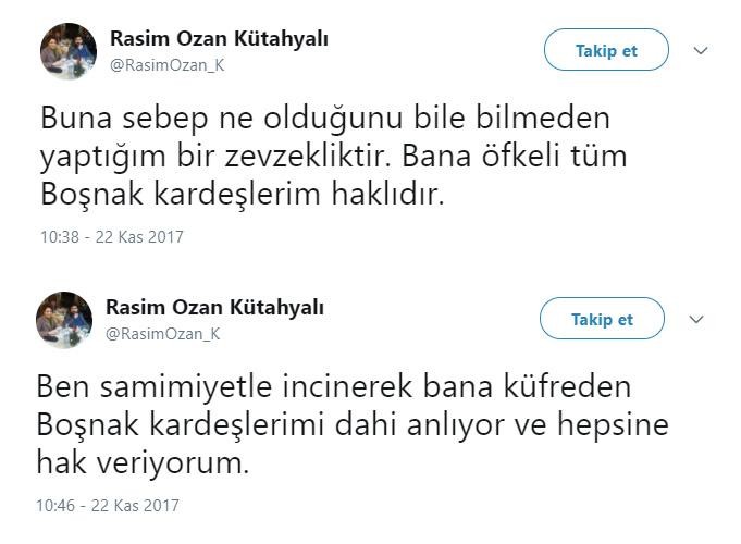 Rasim Ozan: Yaptığım bir zevzekliktir