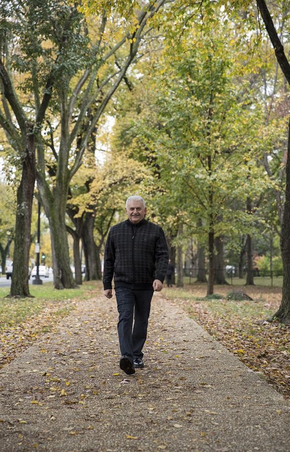 Yıldırım'ın ABD gezisinden dikkat çeken kareler