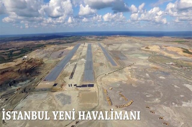 İstanbul Yeni Havalimanı'nın yüzde 71'i tamamlandı